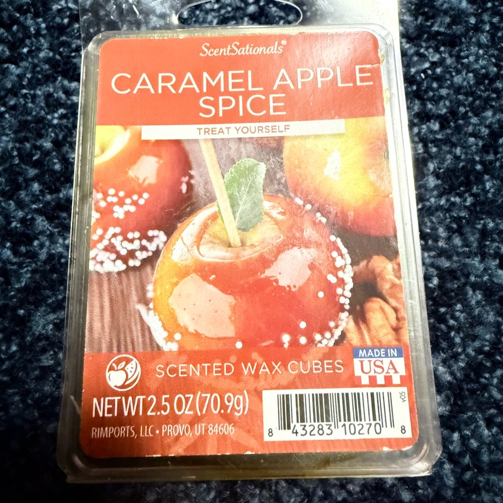Ice Caramel Apple Spice Scented Wax Cubes